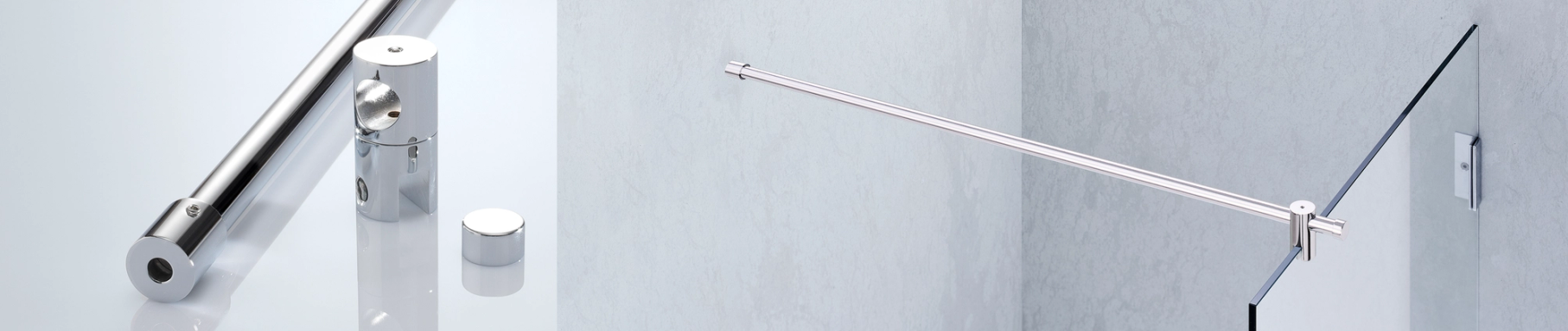Example of a distance rod in a 90° situatio