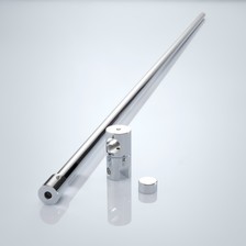 Beispiel einer 90°-Distanzstange für 6-8 mm Glasstärke