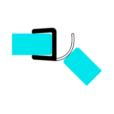 Technische Zeichnung einer Mitteldichtung auf Glas im 135°-Winkel