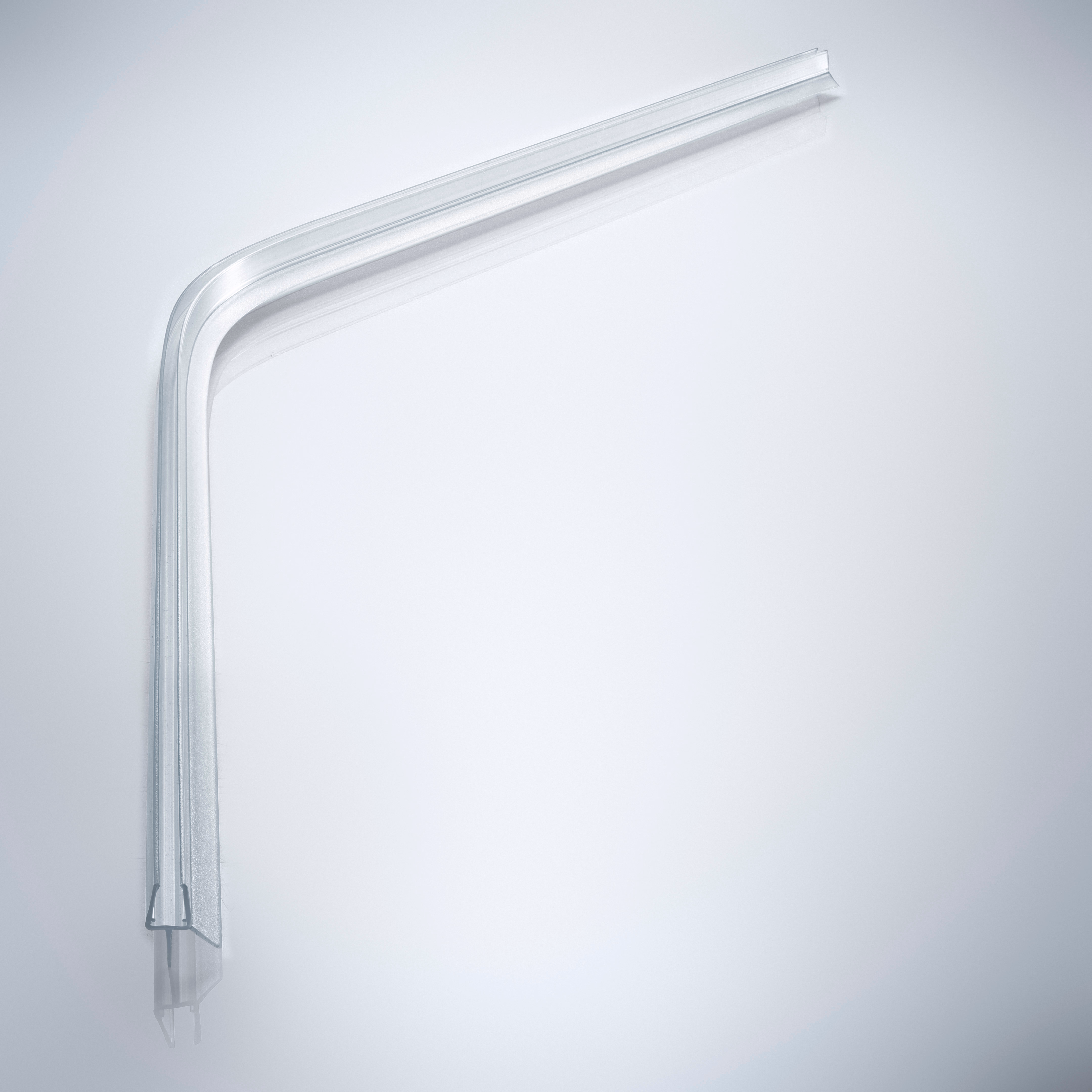 Beispiel für eine angewinkelte Schleiflippendichtung in einer 135°-Situation