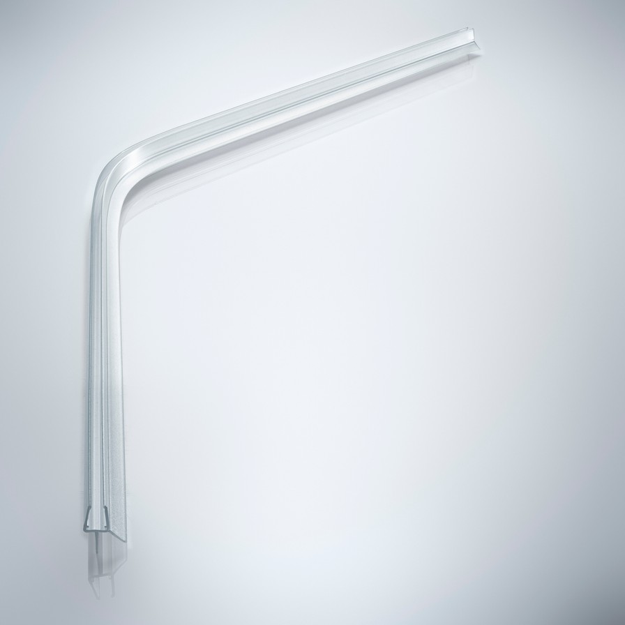 Beispiel für eine angewinkelte Schleiflippendichtung in einer 135°-Situation