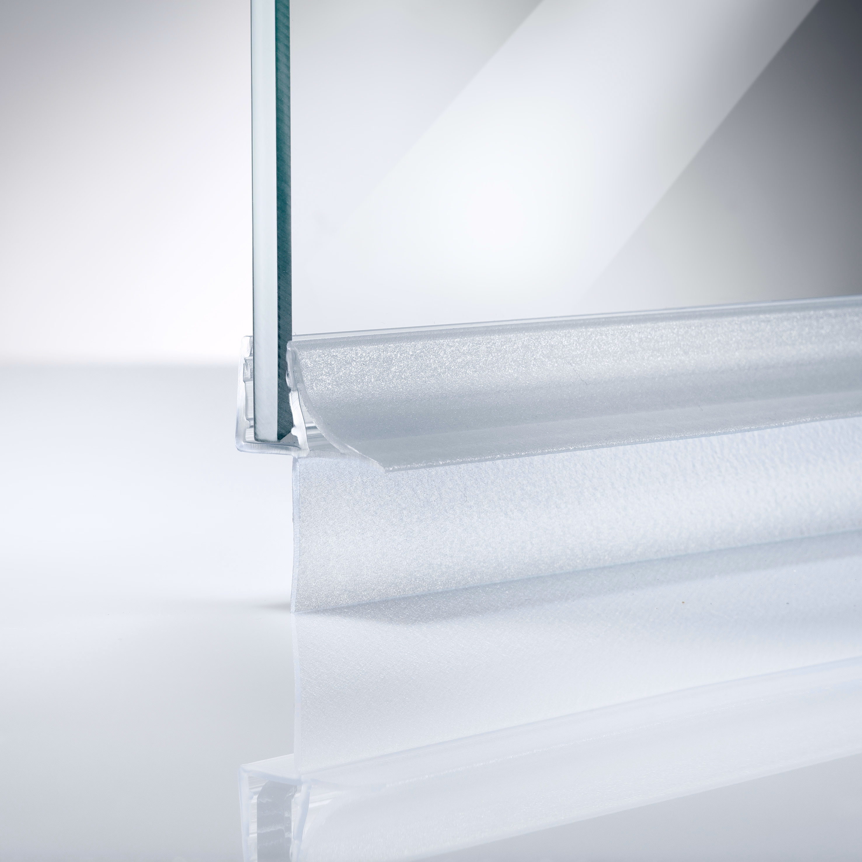 Beispiel einer Schleiflippendichtung mit seitlich sitzender Lippe in einer 180°-Situation