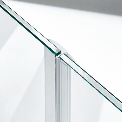 Beispiel einer Mitteldichtung für eine 180°-Glas-an-Glas-Situation