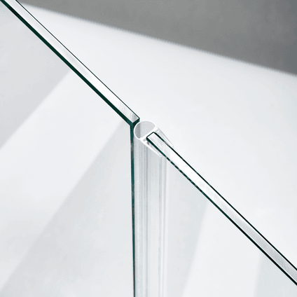 Beispiel einer Hohlkammerdichtung für eine 180°-Glas-an-Glas-Situation