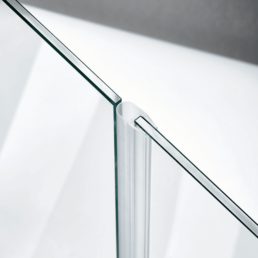 Beispiel einer Hohlkammerdichtung für eine 180°-Glas-an-Glas-Situation