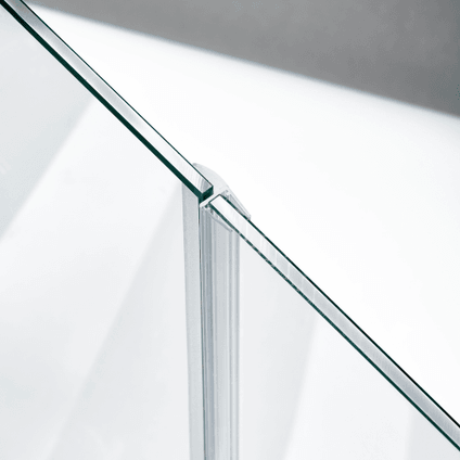 Beispiel einer Mitteldichtung für eine 180°-Glas-an-Glas-Situation