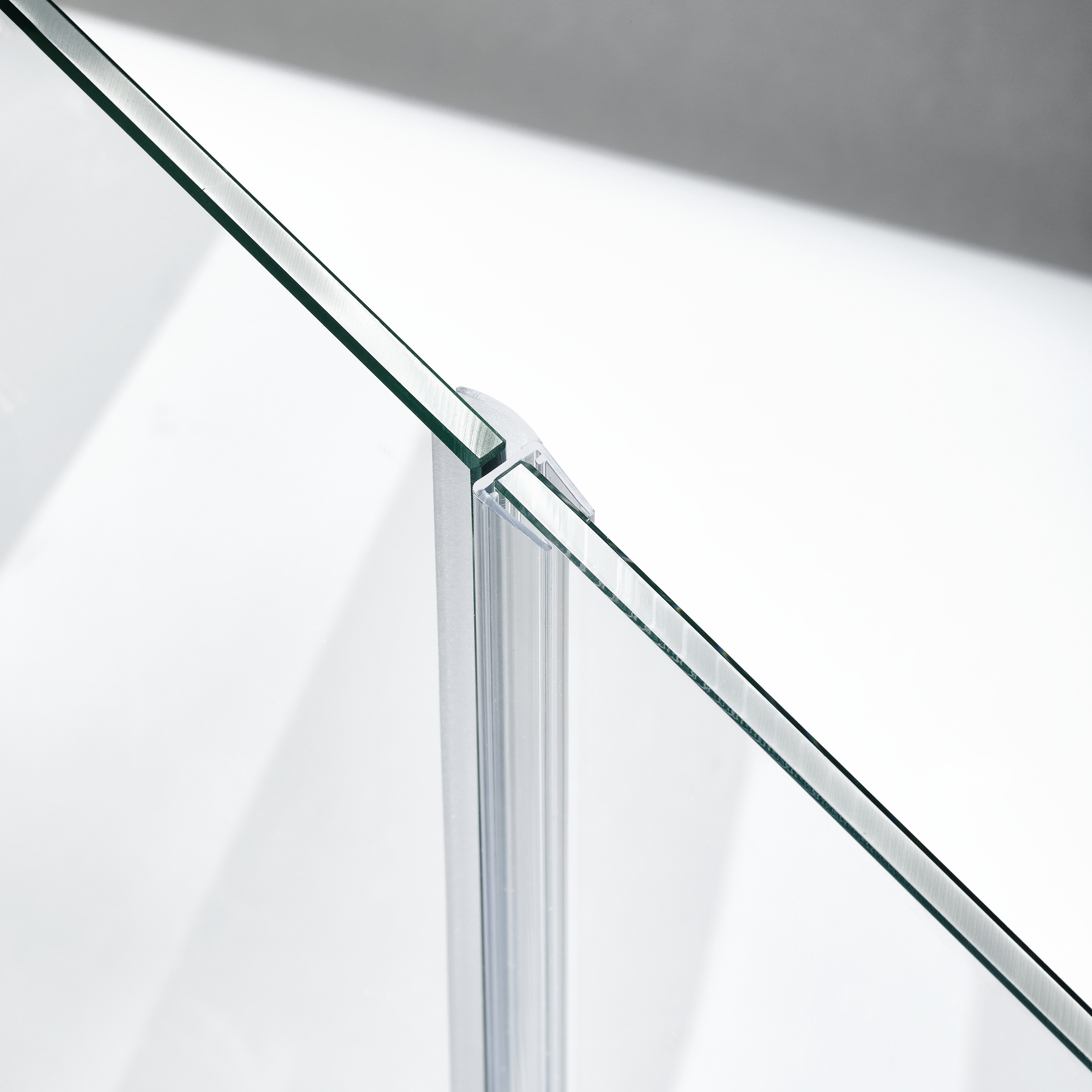Beispiel einer Mitteldichtung für eine 180°-Glas-an-Glas-Situation
