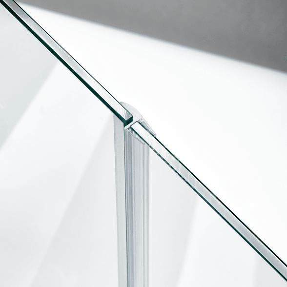 Beispiel einer Mitteldichtung für eine 180°-Glas-an-Glas-Situation