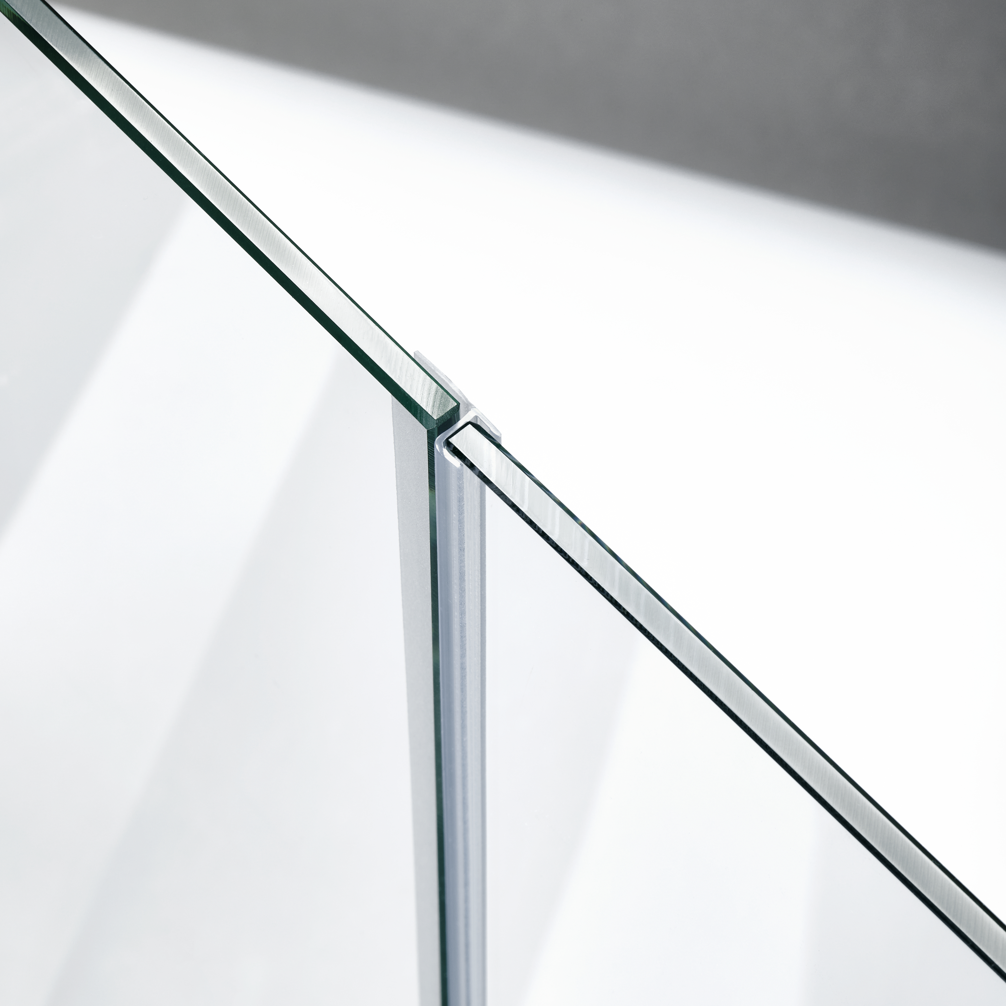 Beispiel einer Mitteldichtung für eine 180°-Glas-an-Glas-Situation
