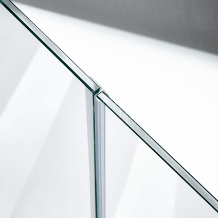 Beispiel einer Mitteldichtung für eine 180°-Glas-an-Glas-Situation