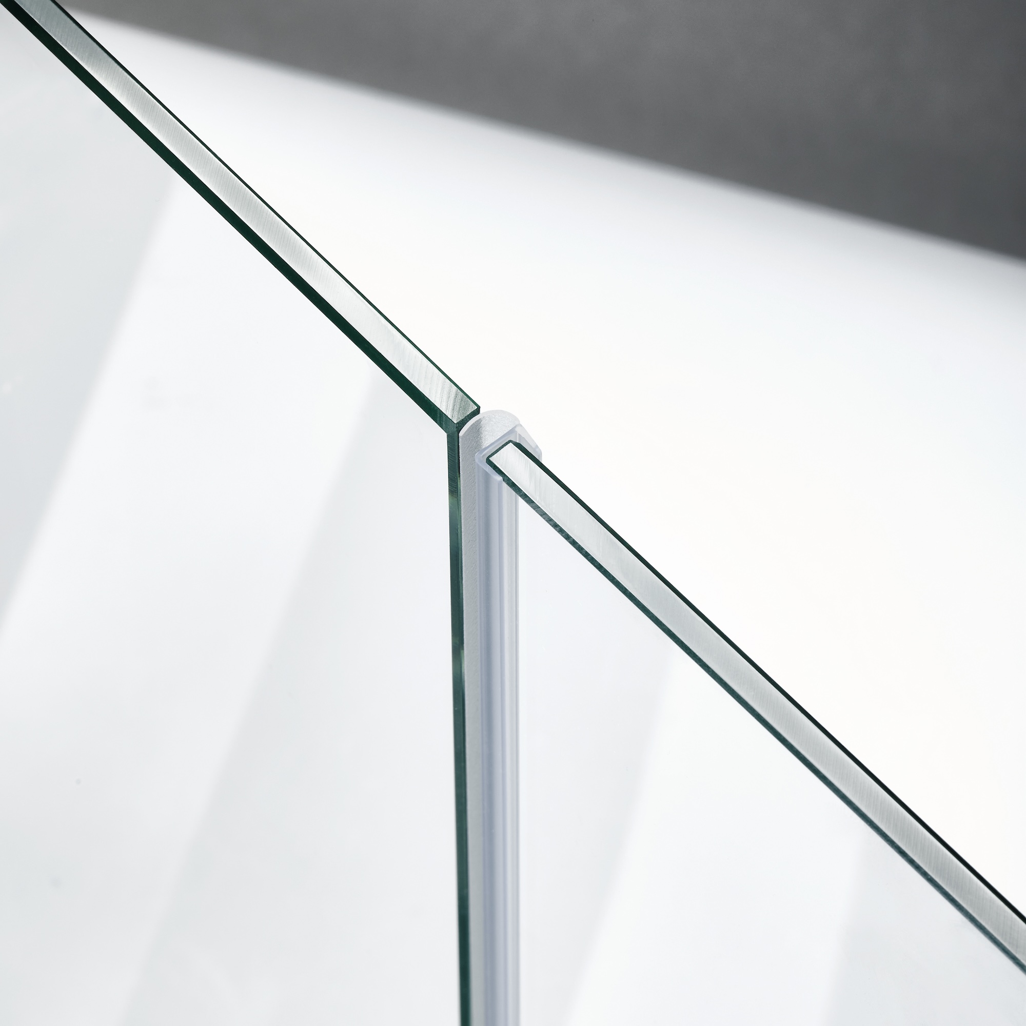 Beispiel einer Mitteldichtung für eine 180°-Glas-an-Glas-Situation