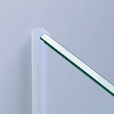 Duschdichtung an Wand