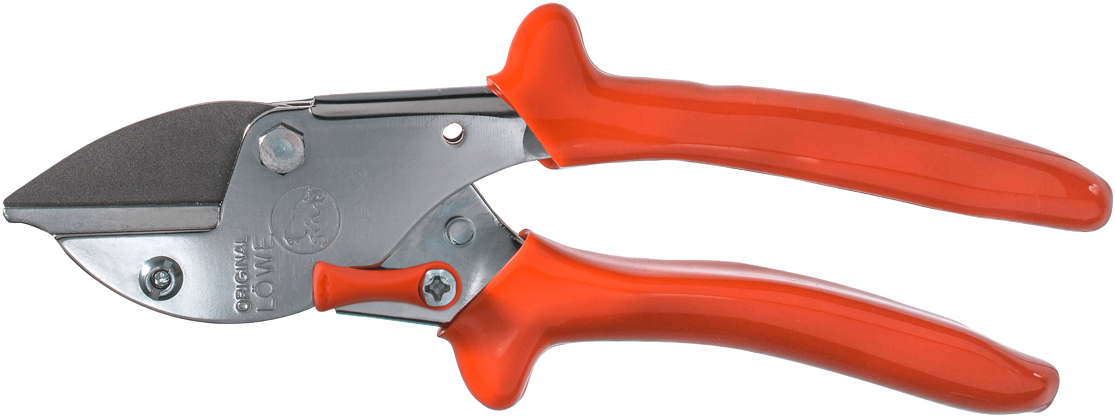 Anvil shears in the closed position