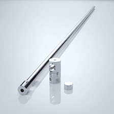 Beispiel einer 90°-Distanzstange für 6-8 mm Glasstärke
