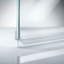 Schleiflippendichtung | 6-8 mm Glasstärke | 100 cm Länge