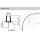 Schleiflippendichtung 45 für Runddusche | 4-5 mm Stärke | 100 cm lang