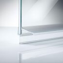 Schleiflippendichtung -AL- | 6-8 mm Glasstärke | 200 cm Länge