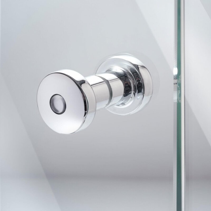 2 x 30mm Metall Duschtürknopf Duschtürgriff Dusche Griff für Schiebetür Glastür 